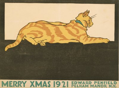 Fröhliche Weihnachten, 1921 da Edward Penfield