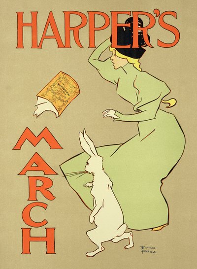 Riproduzione di un poster pubblicitario di 