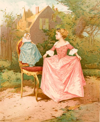La bisnonna di una bambola da Edward Percy Moran