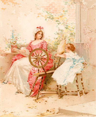Imparare a filare da Edward Percy Moran