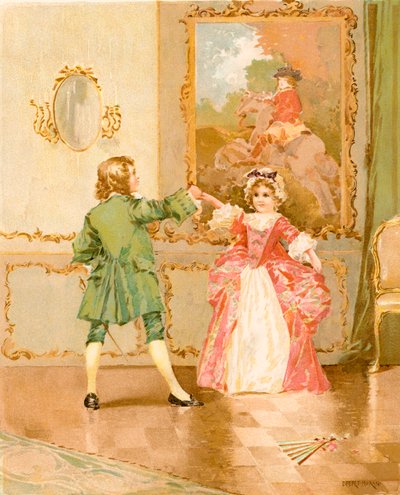 Il minuetto da Edward Percy Moran