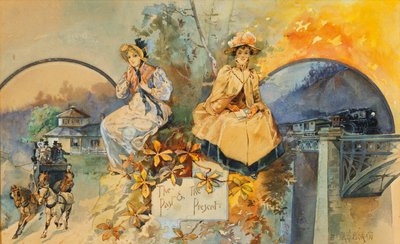 Il Passato e il Presente da Edward Percy Moran