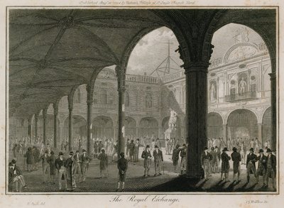 La Borsa Reale, Londra da Edward Pugh