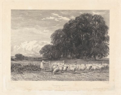 Cambio di pascolo da Edward Radclyffe