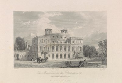 La villa a Deepdene. Sede di Henry Thomas Hope, Esq. da Edward Radclyffe