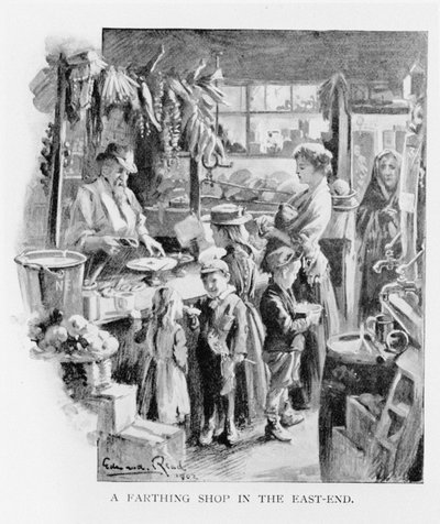 Un negozio di farthing nell