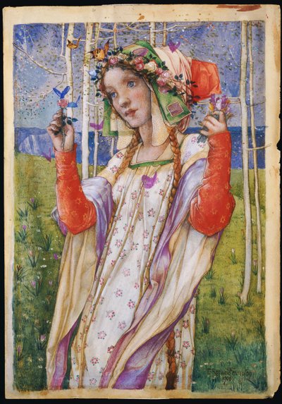 Terra delle fate, 1906 da Edward Reginald Frampton