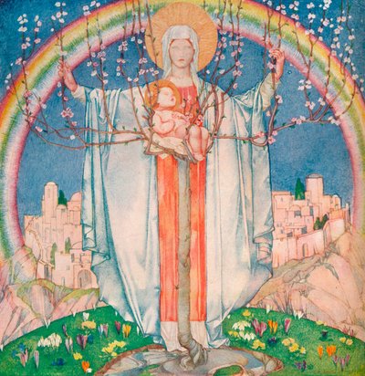 La Madonna di Promessa da Edward Reginald Frampton