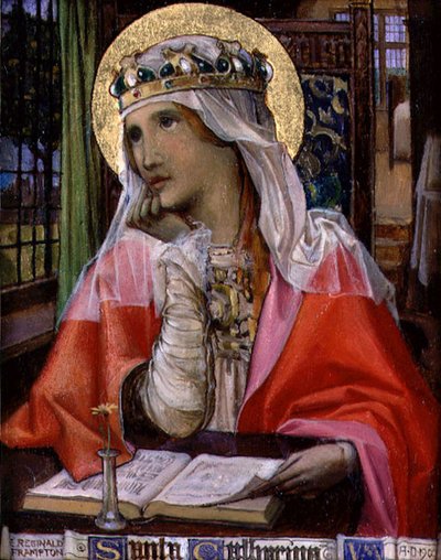 Santa Caterina da Edward Reginald Frampton
