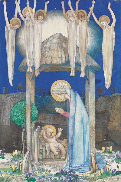 La Natività da Edward Reginald Frampton