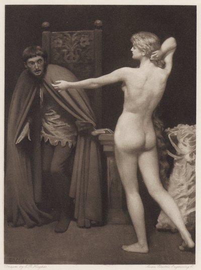 Il Pecorone: Giorno XVIII, Novella II, La Contessa Matilde da Edward Robert Hughes