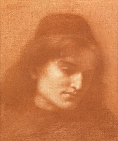 Studio di un uomo da Edward Robert Hughes