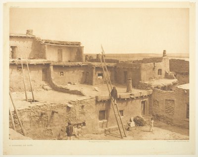 Un angolo di Zuni da Edward S. Curtis