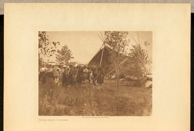 Danza degli animali - Cheyenne da Edward S. Curtis