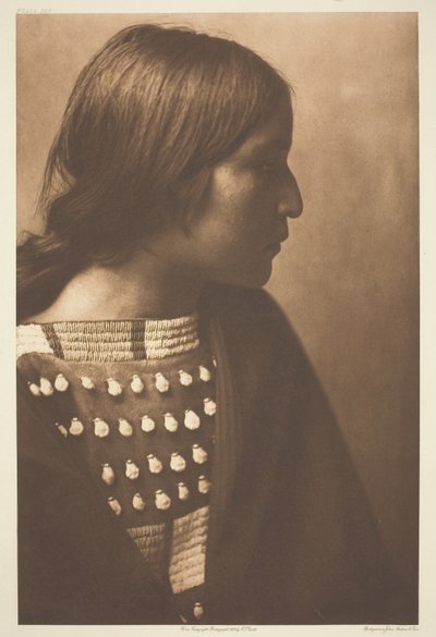 Ragazza Arikara da Edward S. Curtis