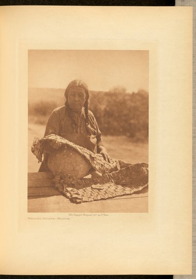 Zucca intrecciata - Wichita da Edward S. Curtis