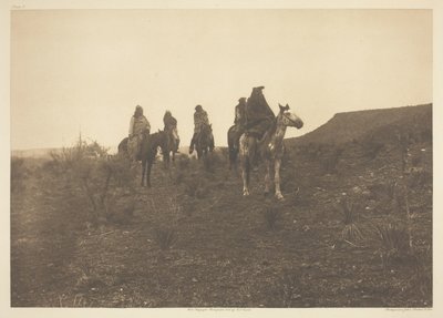 Nomadi del deserto - Apache da Edward S. Curtis