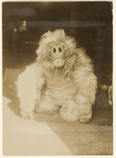 Nella maschera del lupo da Edward S. Curtis