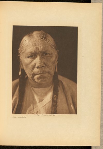 Kícha - Comanche da Edward S. Curtis