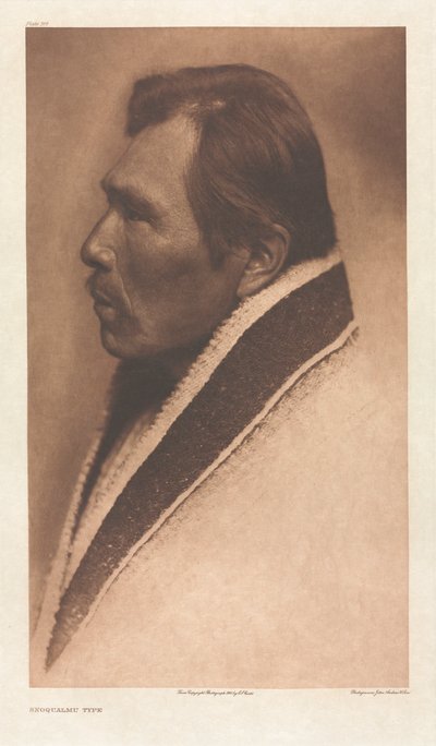 Portfolio IX, Tavola 319: Tipo Snoqualmu da Edward S. Curtis
