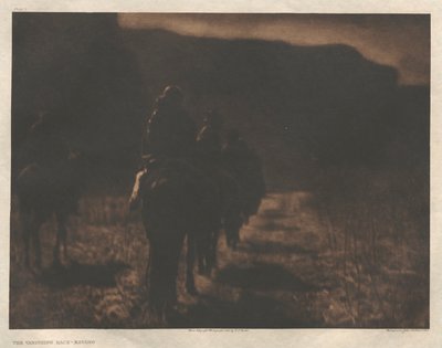 Portfolio I, lastra 1: La razza in via di estinzione-Navajo da Edward S. Curtis