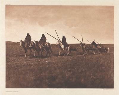 Portfolio VI, Tavola 193: Travaux--Piegan da Edward S. Curtis