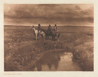 Portfolio VI, Tavola 209: I tre capi - Piegan da Edward S. Curtis