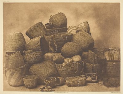 Cesti di Puget Sound da Edward S. Curtis