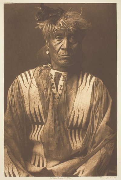 Frusta rossa - Atsina da Edward S. Curtis