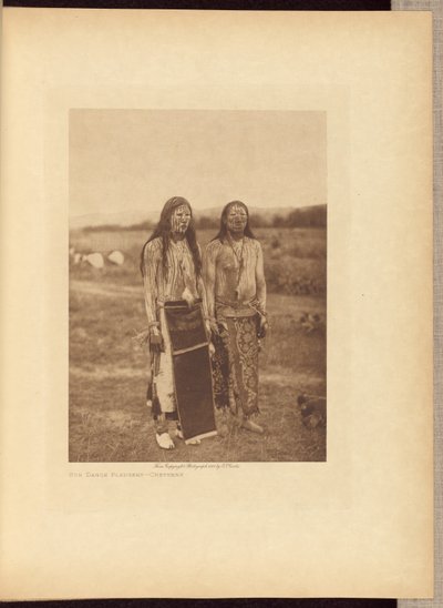 Impegnati nella Danza del Sole - Cheyenne da Edward S. Curtis