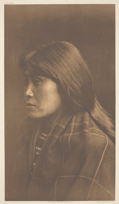 Ragazza Suquamish da Edward S. Curtis