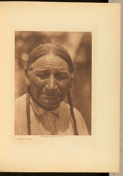 La frusta - Ponca da Edward S. Curtis
