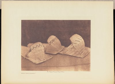 Cestini per culla Washo da Edward S. Curtis