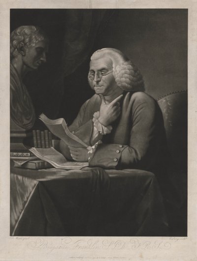 Benjamin Franklin, 1793 da Edward Savage