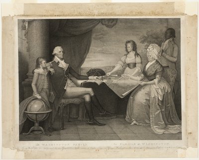 La famiglia Washington da Edward Savage