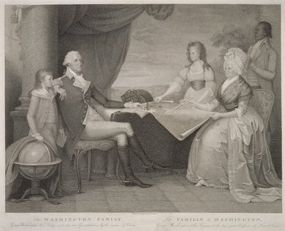 La famiglia Washington da Edward Savage