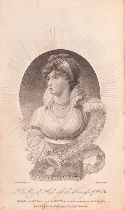 Sua Altezza Reale la Principessa del Galles da Edward Scriven
