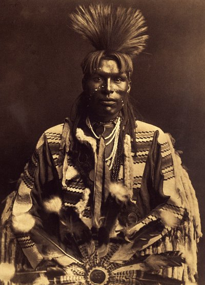 Un piegan elegante da Edward Sheriff Curtis