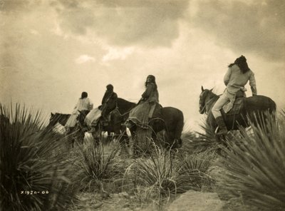Prima della tempesta, 1906 circa (foto b/n) da Edward Sheriff Curtis