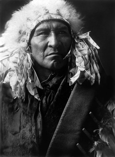 Pane, indiano Apsaroke, c. 1908, foto di Edward S. Curtis da Edward Sheriff Curtis