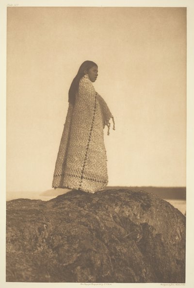 Ragazza Cowichan da Edward Sheriff Curtis