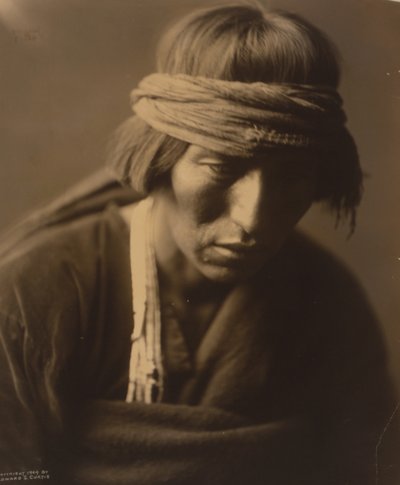Hastobiga, Uomo Medicina Navajo 1904 (foto) da Edward Sheriff Curtis