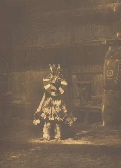 Ballerino mascherato - Cowichan da Edward Sheriff Curtis