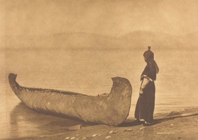 Sulla Riva del Lago - Kutenai da Edward Sheriff Curtis