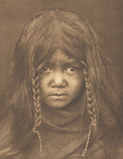 Ragazzo di Quilcene, 1912 da Edward Sheriff Curtis