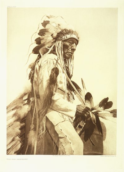 Il Vecchio Cheyenne da Edward Sheriff Curtis