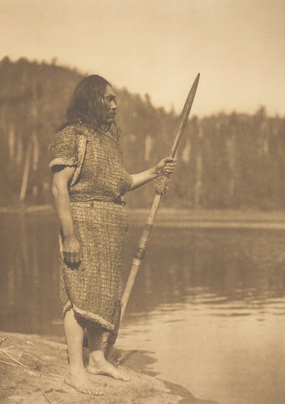 Il baleniere - Clayoquot, 1915 da Edward Sheriff Curtis