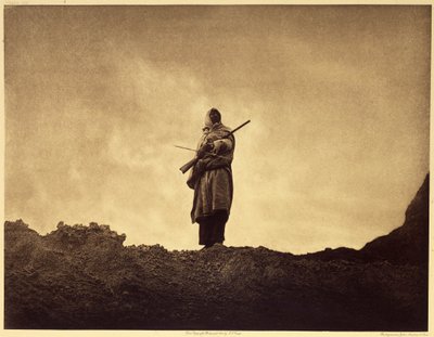 Il cacciatore di pecore, Sioux da Edward Sheriff Curtis