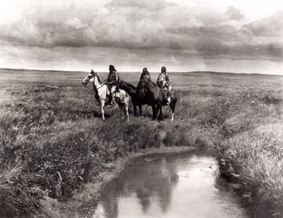 Tre capi indiani americani, c.1900 da Edward Sheriff Curtis