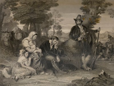Famiglia Contadina prigioniera dei Banditi da Edward Smith